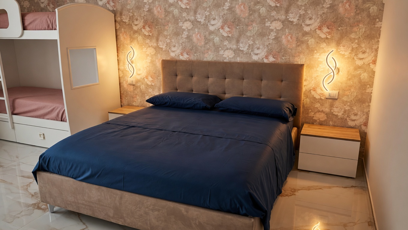 Camera Peonia Rosa – B&B Peonia, Porto Cesareo