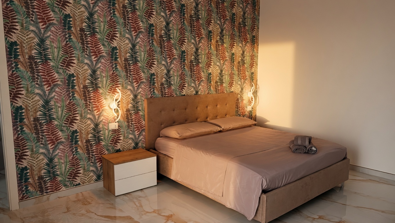 Camera Peonia Viola – B&B Peonia, Porto Cesareo